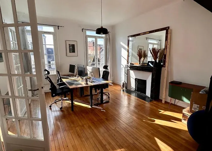 Beau Duplex Plein Centre Avec Vue, Ideal Teletravail Daire Nantes